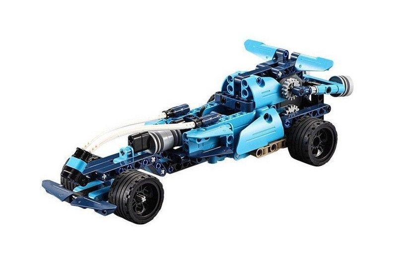 Image of Blue Stunt Storm 6in1 Pull Back