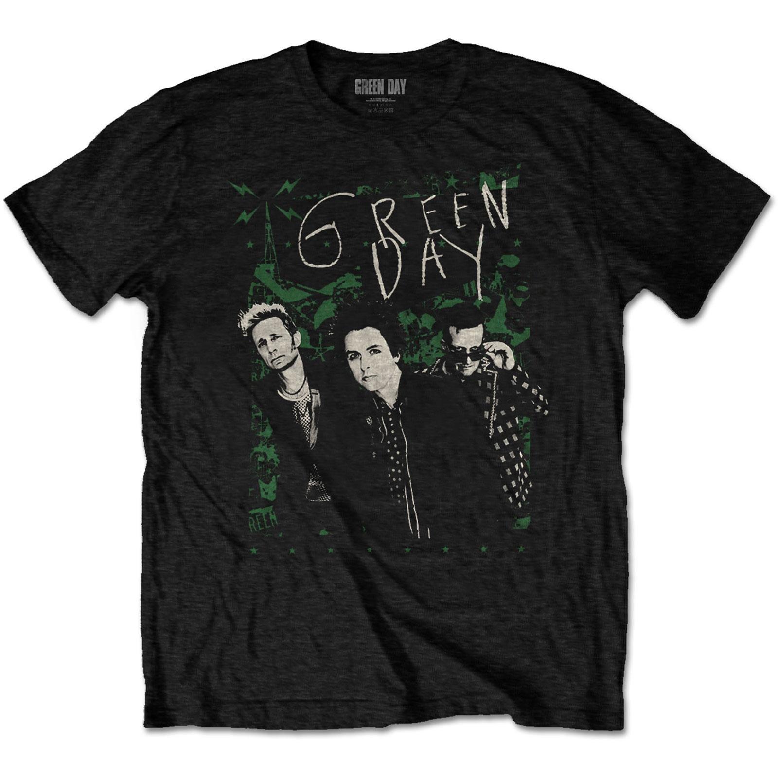 Image of Green Lean Tshirt Damen Schwarz L