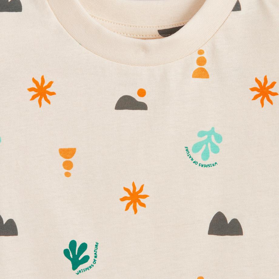 La Redoute Collections  4er-Set T-Shirts mit Rundhalsausschnitt und kurzen Ärmeln 