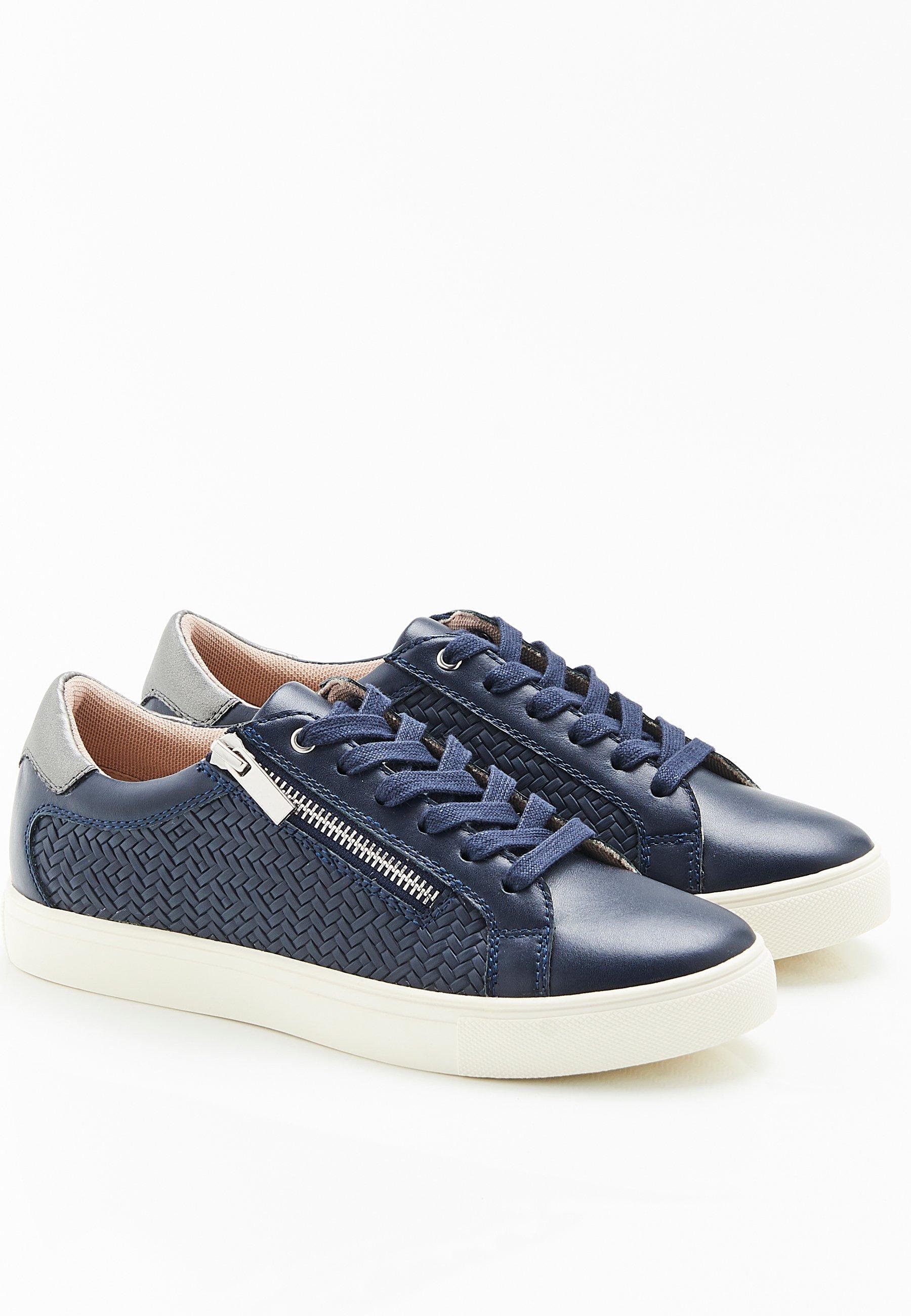 Image of Sneakers Mit Schnürsenkeln Und Amortyl. Unisex Blau 37
