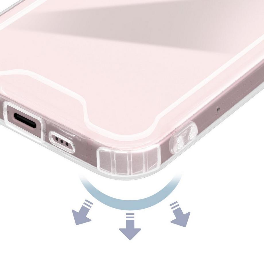 Avizar  Cover rigida iPhone 15 Plus trasparente 