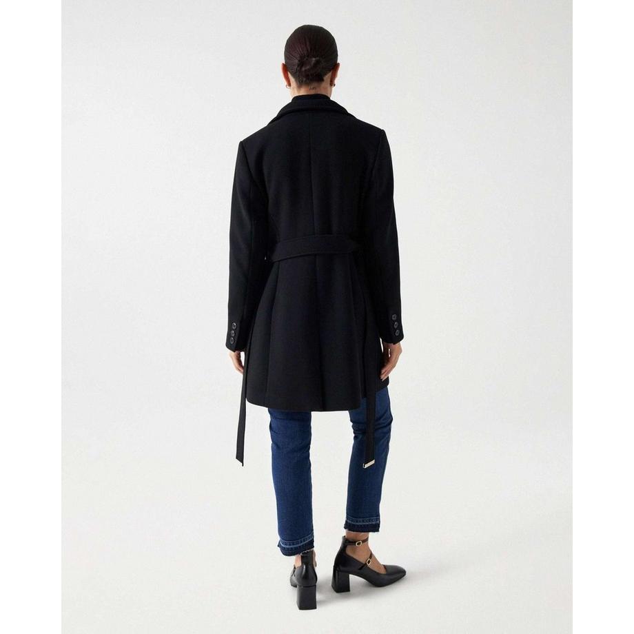 Salsa Basic Wool Coat  