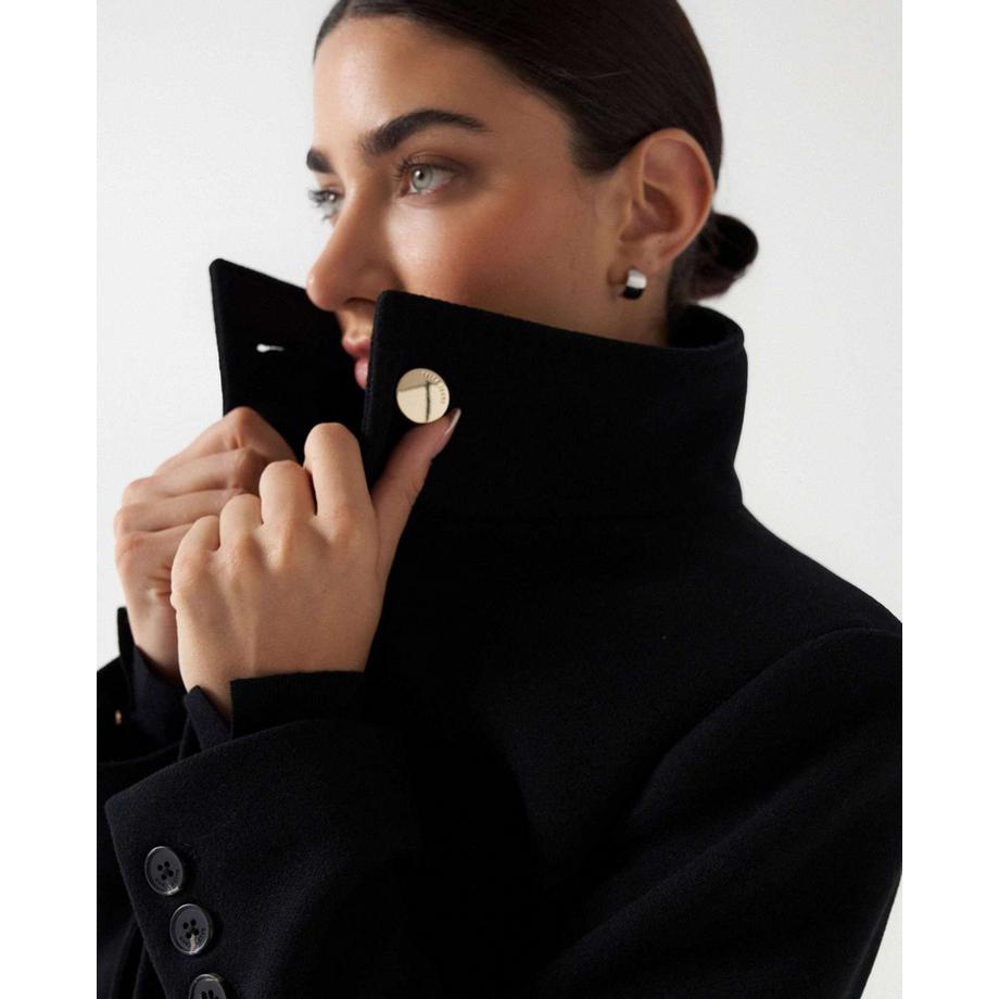 Salsa Basic Wool Coat  