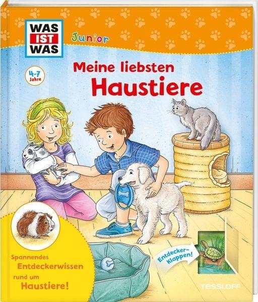 WAS IST WAS Junior Meine liebsten Haustiere Bärbel Oftring Copertina rigida 