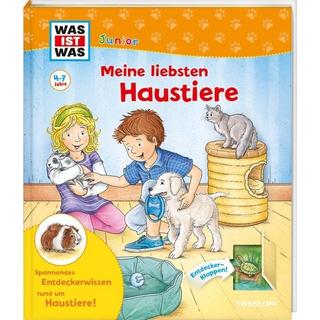 WAS IST WAS Junior Meine liebsten Haustiere Bärbel Oftring Copertina rigida 