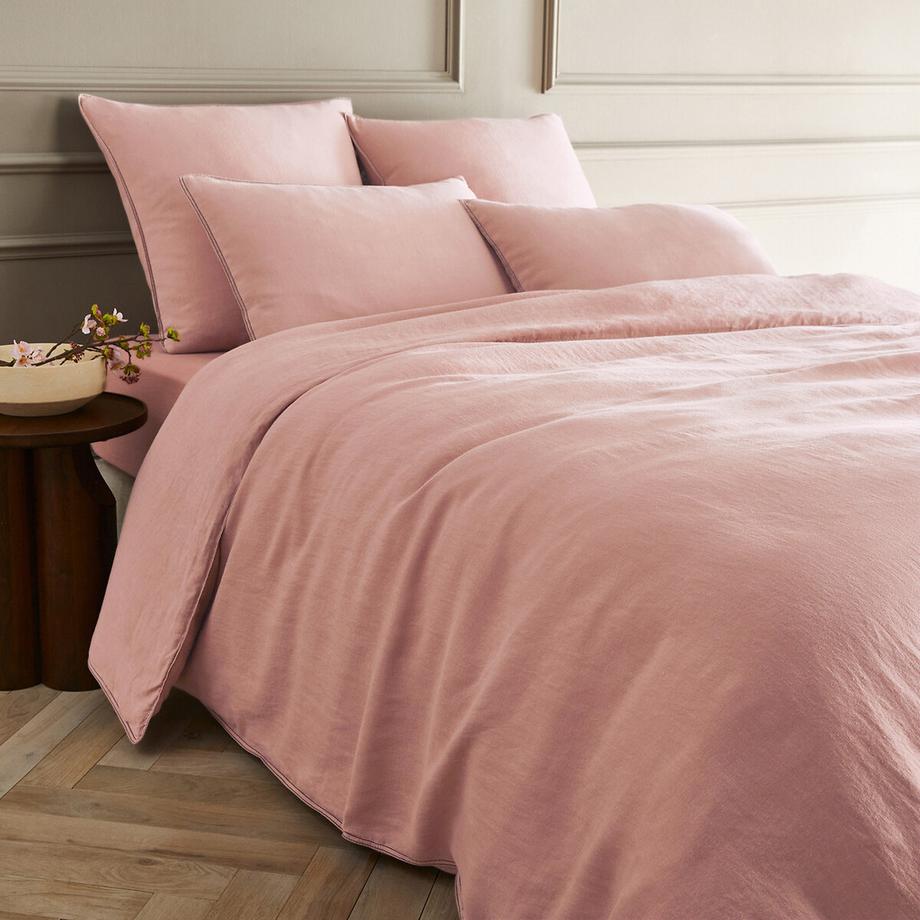 Housse de couette chanvre lavé