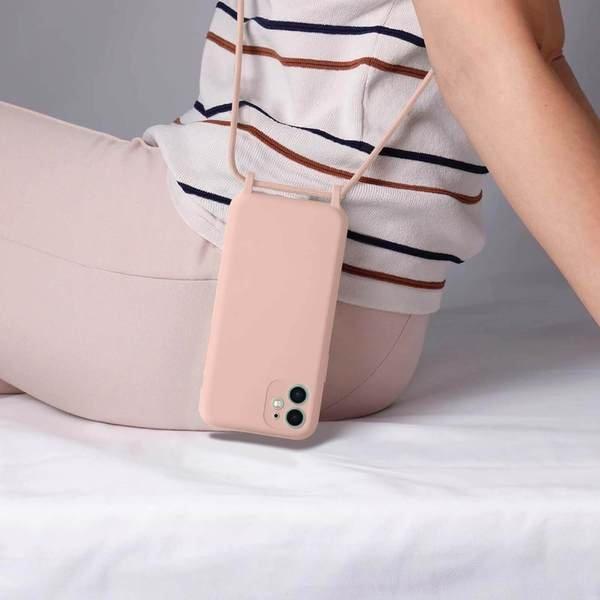 Avizar  Kettenhülle iPhone 11 Zartrosa 