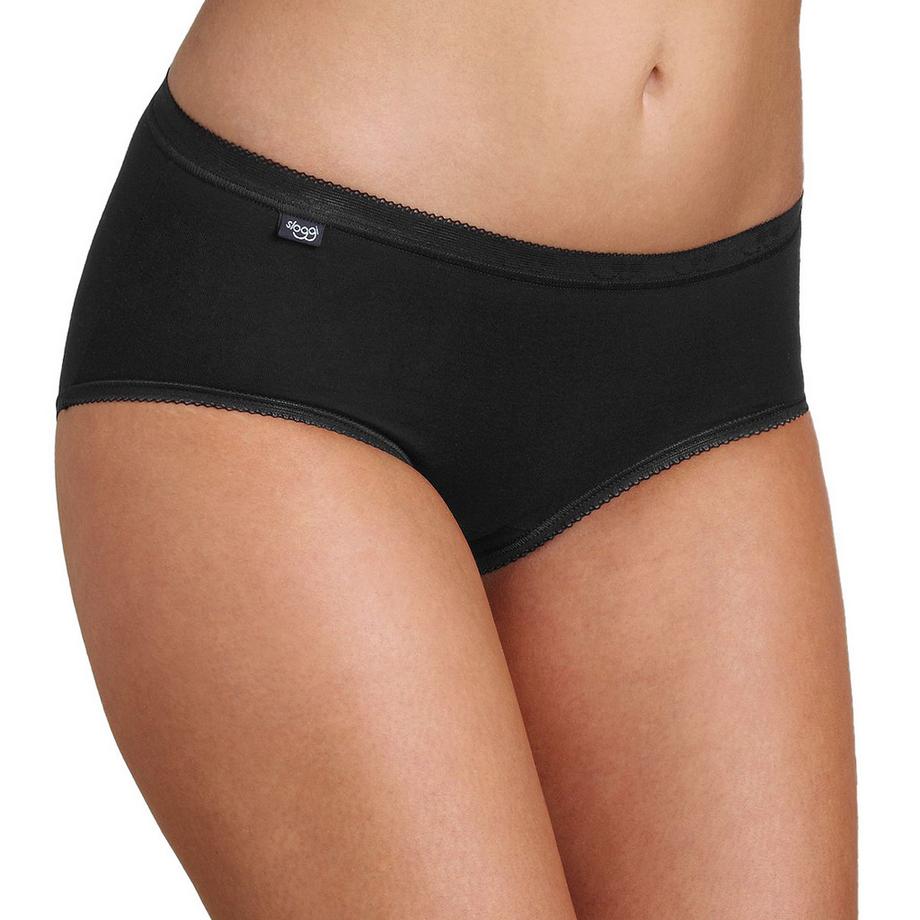 sloggi Basic + Slip Midi Confezione da 6  