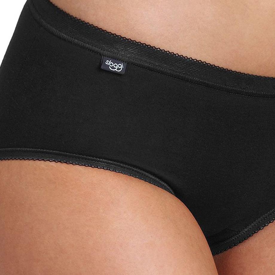 sloggi Basic + Slip Midi Confezione da 6  
