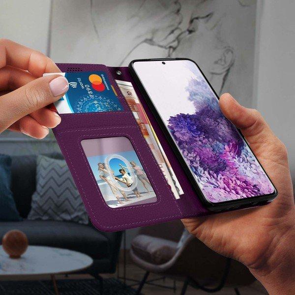 Avizar  Custodia Flip Galaxy S20 Plus Viola 