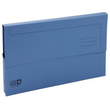 EXACOMPTA Sammelmappe Clean'Safe A4 X47222E blau 5 Stück