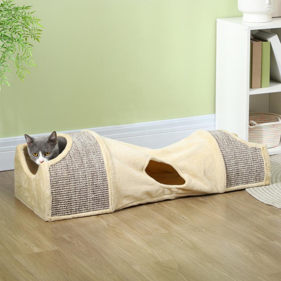 PawHut  Tunnel pour chat 
