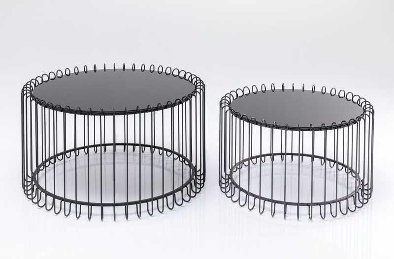 Image of Couchtisch Line Onyx (2er-Set) Couchtisch Line Onyx (2er-Set)