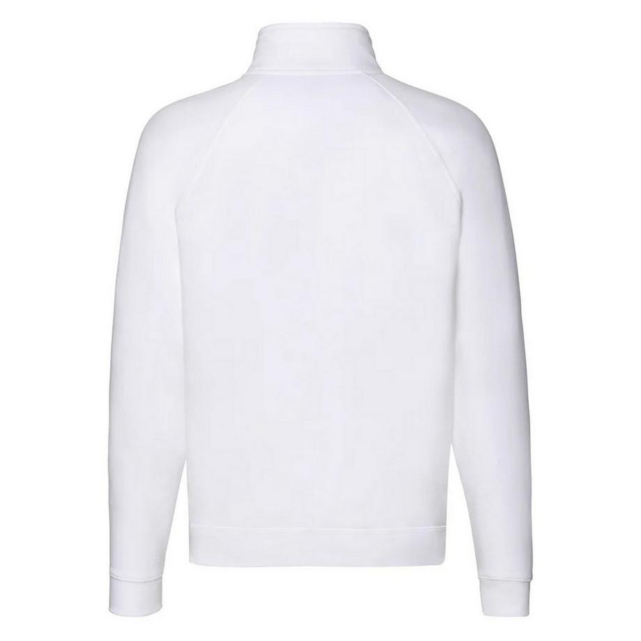 Fruit of the Loom Premium Sweatshirt mit kurzem Reißverschluss Raglanärmel  