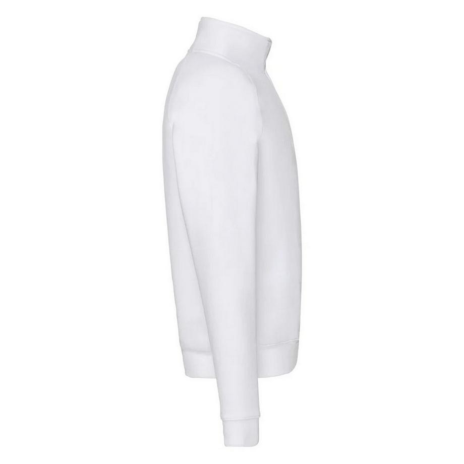 Fruit of the Loom Premium Sweatshirt mit kurzem Reißverschluss Raglanärmel  