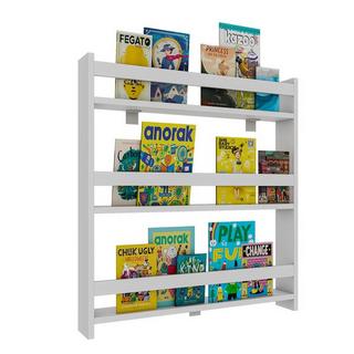 VCM Holz Kinderregal Bücherregal Kinder Wandregal Hängeregal Wandboard Regal Kidos  