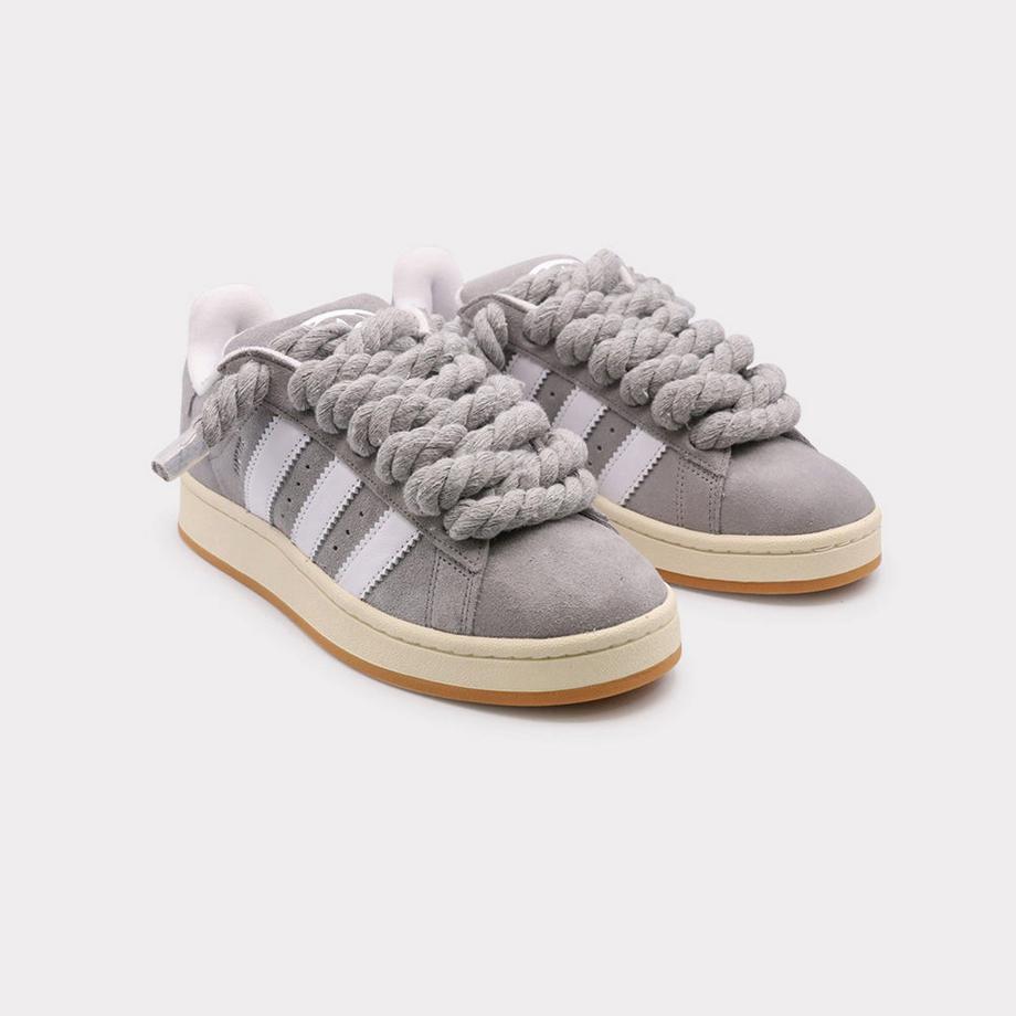 adidas Campus 00s Core Black Rope Lace White Baskets  