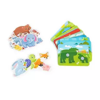 Montessori  Jeu éducatif, Cartes plastiques avec velcro - Maman et Bébé Montessori® by Far far land 