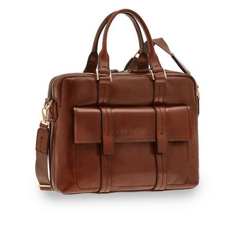 The Bridge Vacchereccia Porte-documents Marron Or  