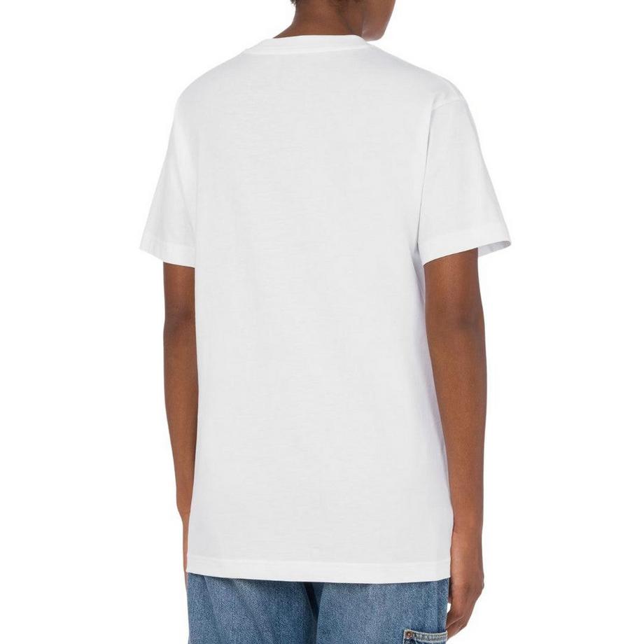 DIESEL Smiley Face Grafik T-Shirt  