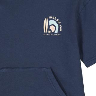 La Redoute Collections  Kurzärmeliges Kapuzensweatshirt 