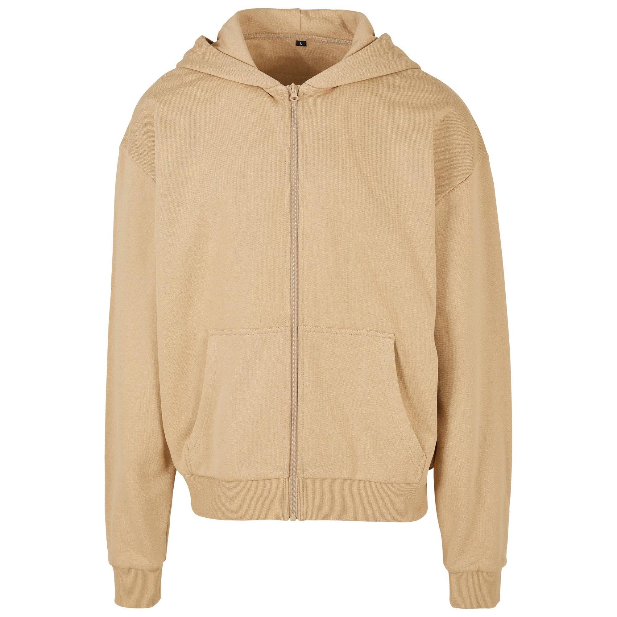 Image of Hoodie Mit Durchgehendem Reißverschluss Ultraschwer Herren Beige M