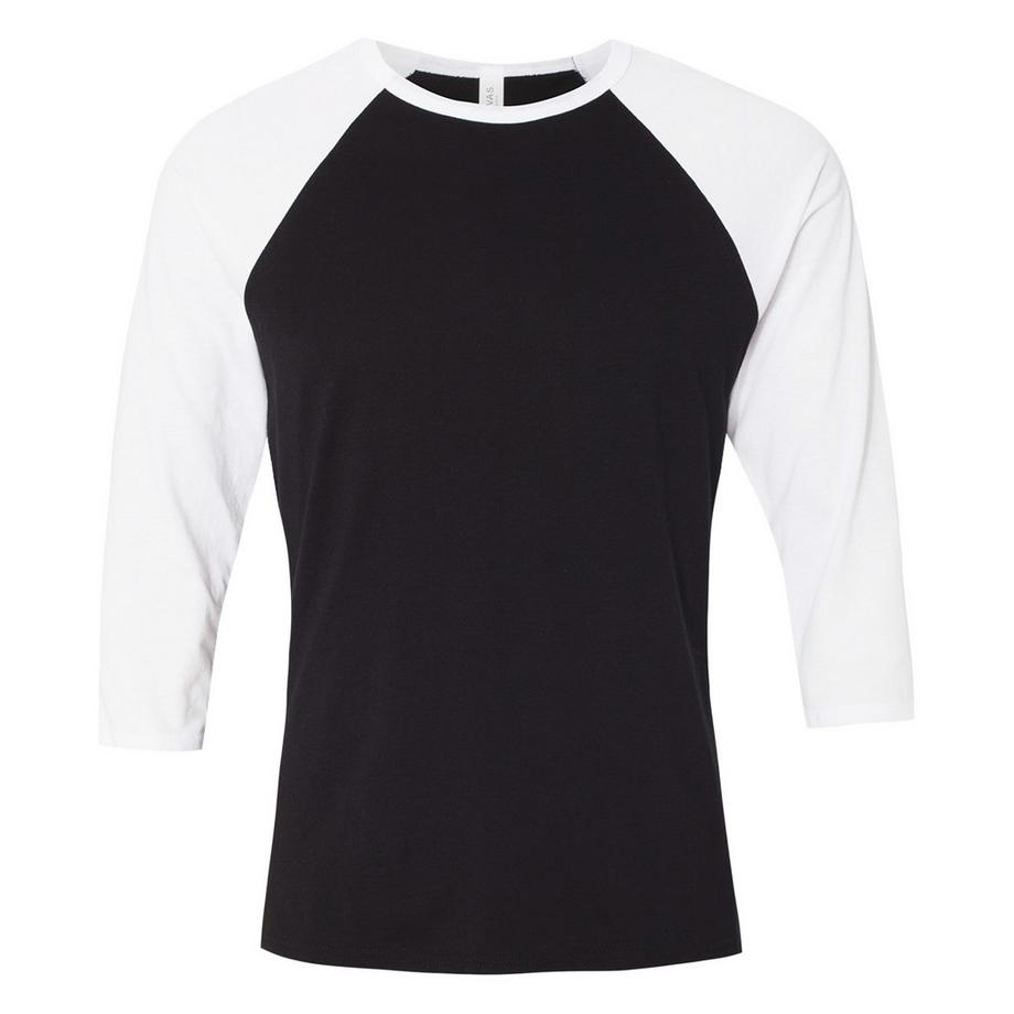 Canvas Baseball TShirt, 34Ärmel