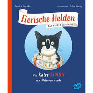 Tierische Helden (Band 1) Liedtke, Jessica; König, Ulrike (Illustrationen) Copertina rigida 