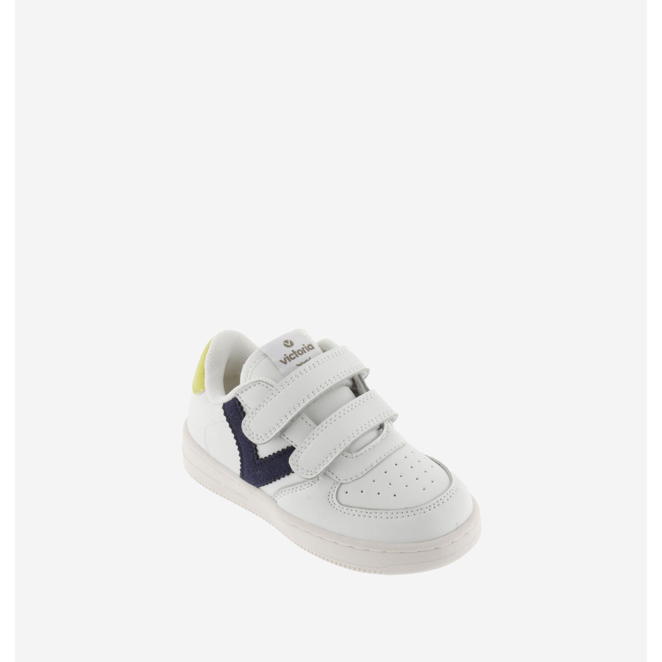 Victoria  sneakers per bambini tiempo efecto piel & contraste 