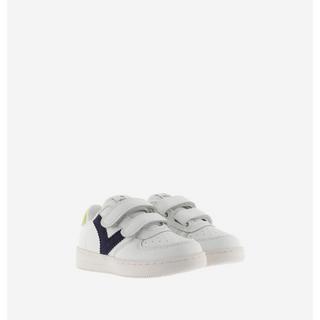 Victoria  sneakers per bambini tiempo efecto piel & contraste 