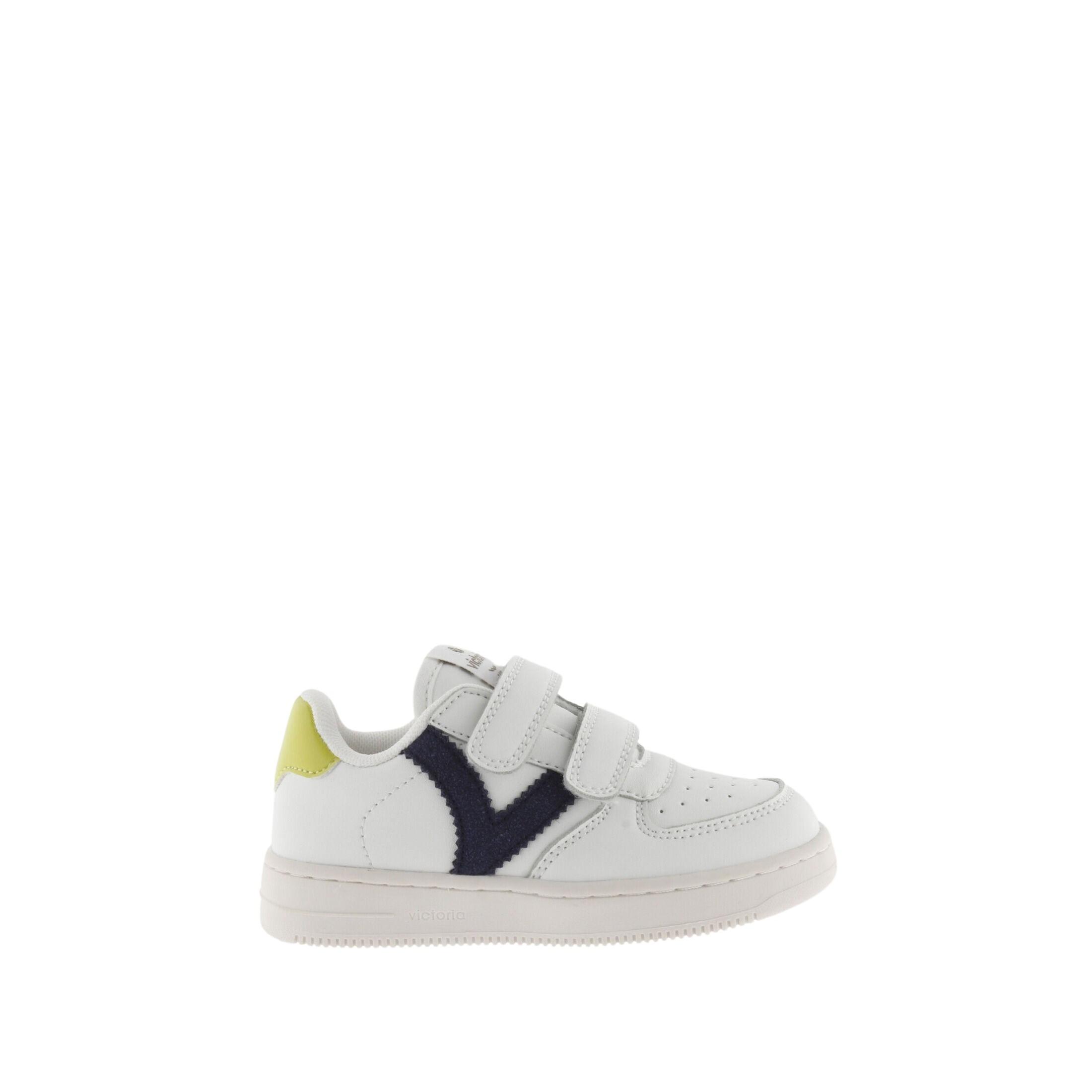 Victoria  sneakers per bambini tiempo efecto piel & contraste 