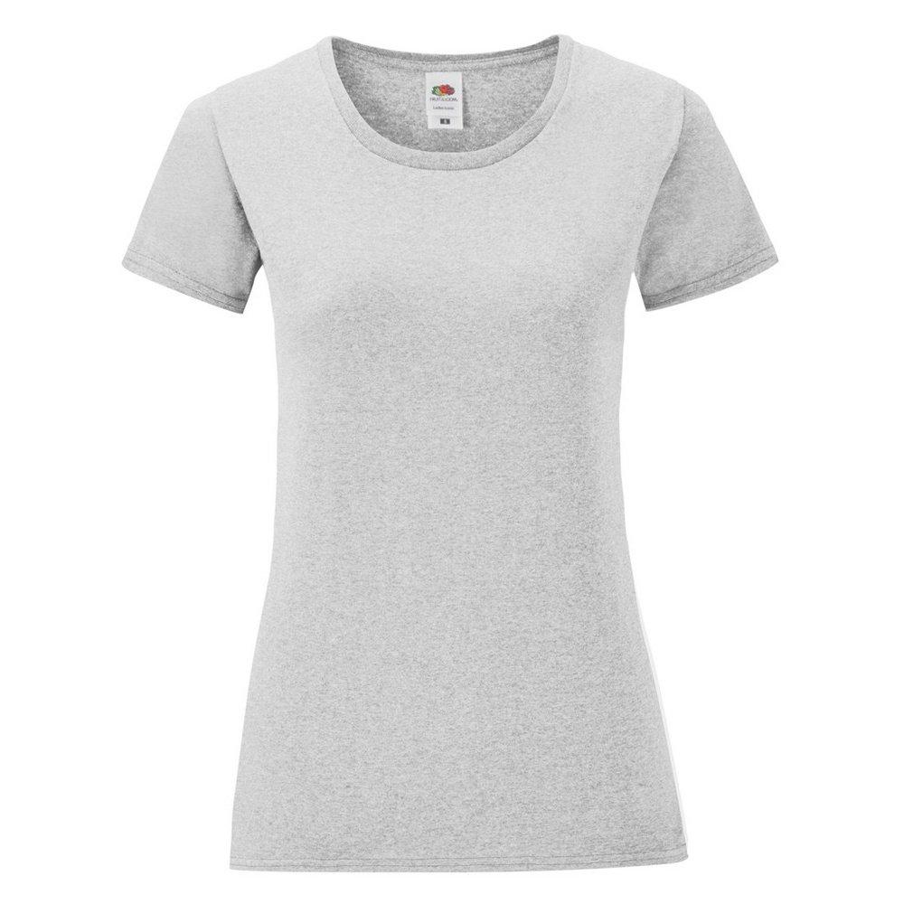 Image of Tshirt Iconic, Kurzärmlig Damen Grau L
