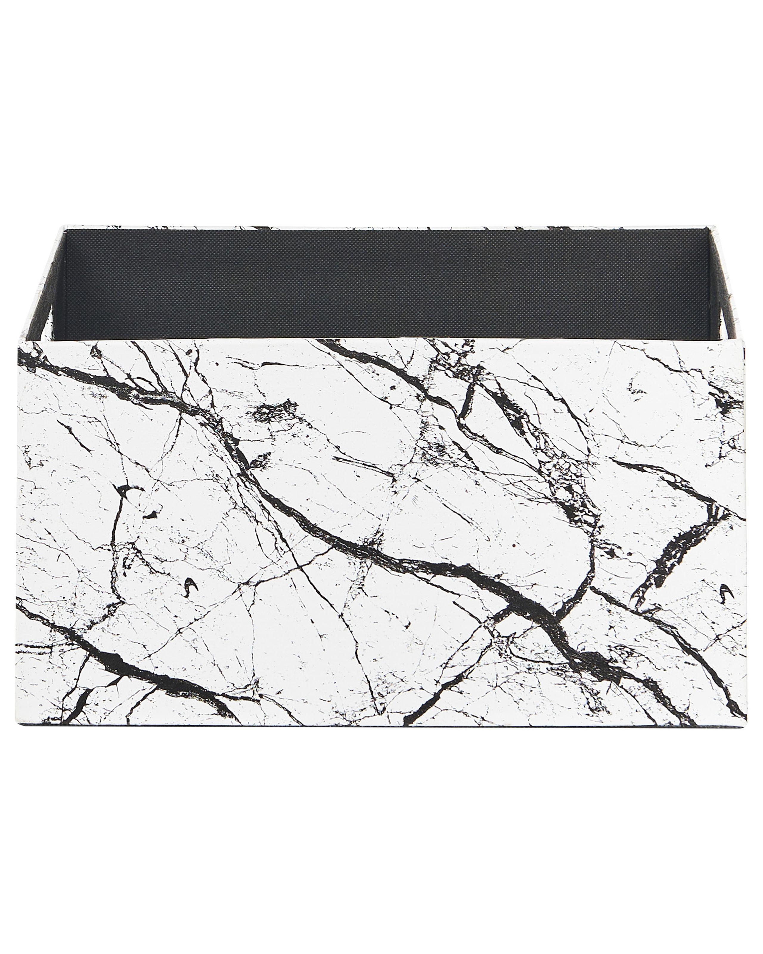 Beliani Korb, Büroaccessoires en Cuir PU Industriel LARSA  