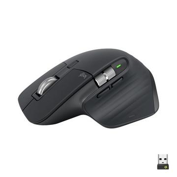 MX Master 3S Maus rechts RF Wireless + Bluetooth Laser 8000 DPI