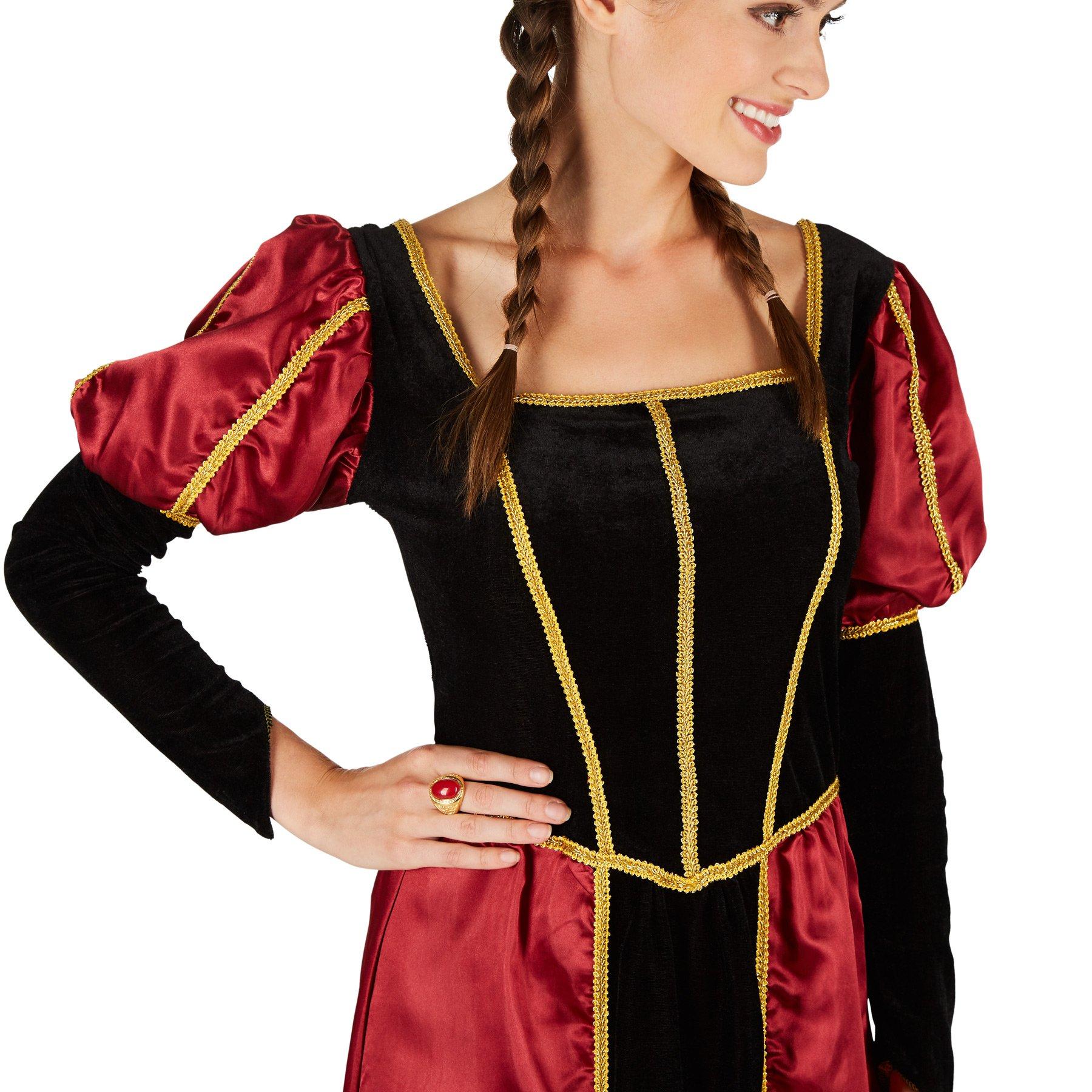 Tectake  Costume da donna - Dama del castello 