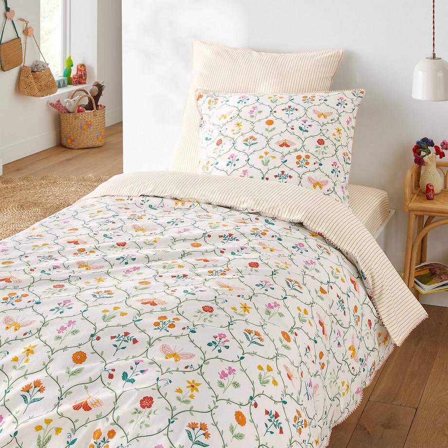 La Redoute Intérieurs Housse de couette enfant Emily coton recyclé  