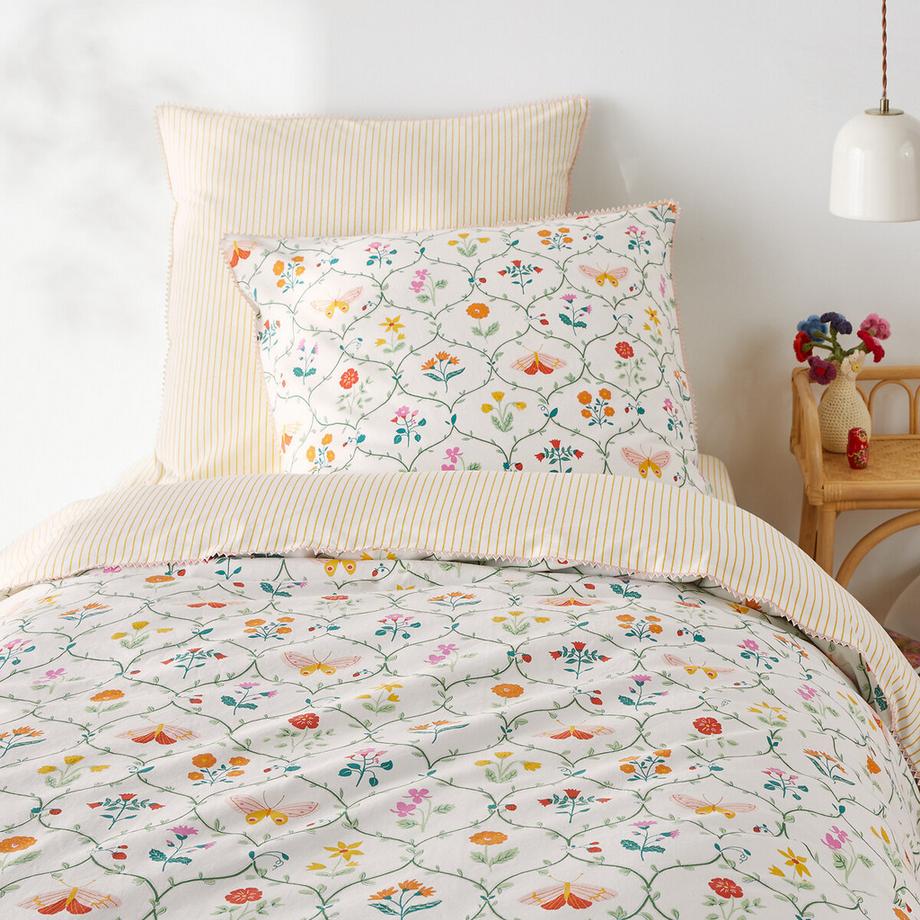 La Redoute Intérieurs Housse de couette enfant Emily coton recyclé  