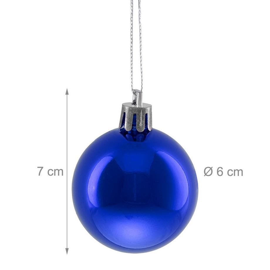 Northix Ensemble de 50 boules de Noël  