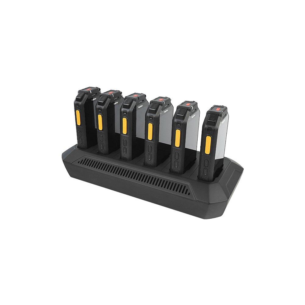 RugGear  Multidock Charger Smartphone Schwarz Akku Kabelloses Aufladen Indoor 