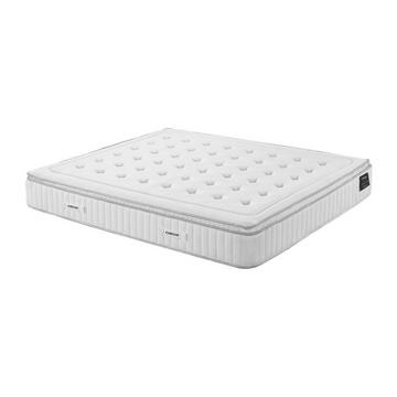 Matelas 180 x 200 cm anti-feu ressorts ensachés 5 zones, mémoire de forme et surmatelas intégré ép.28cm - OROS de YSMÉE HÔTEL