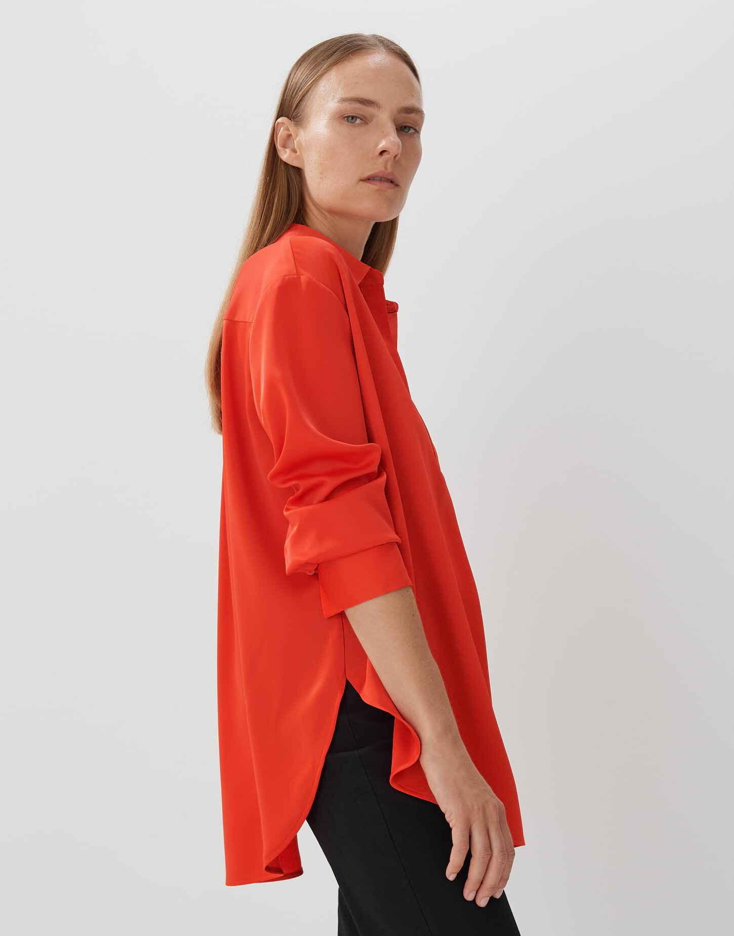 someday  Blouse en satin Zanza Droit 