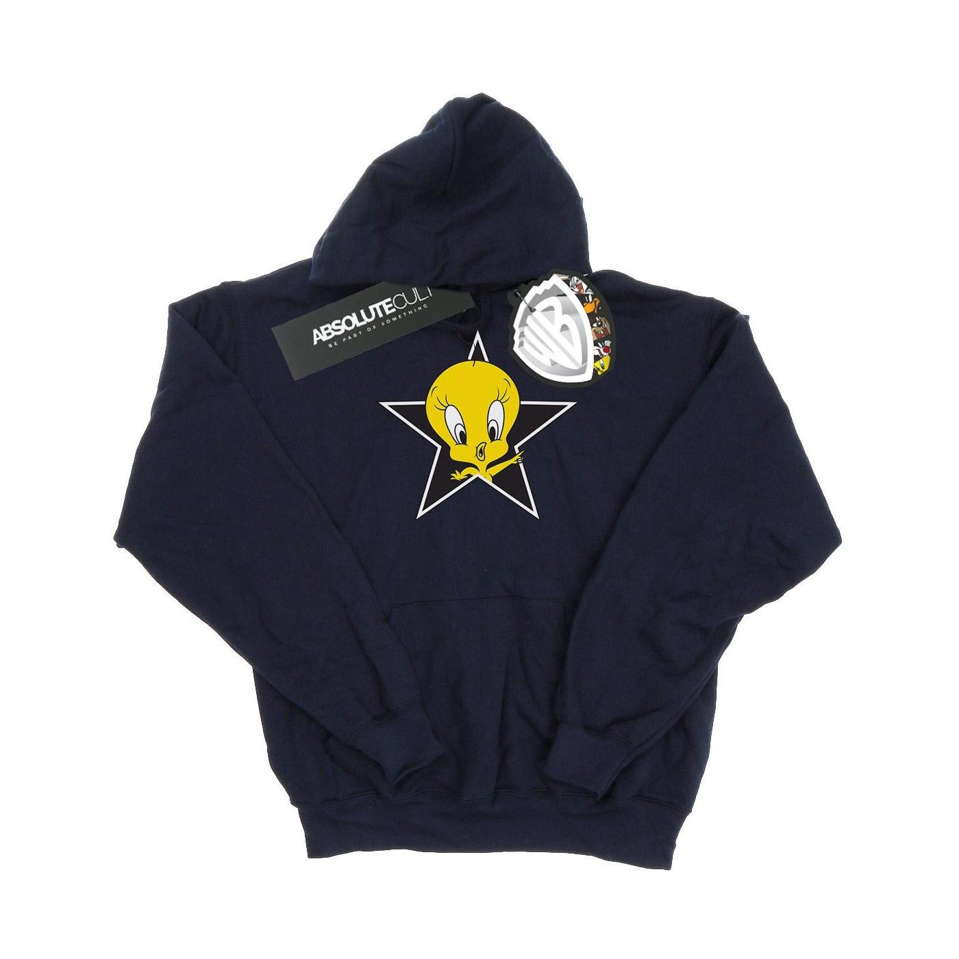 Image of Tweety Pie Star Kapuzenpullover Herren Marine M