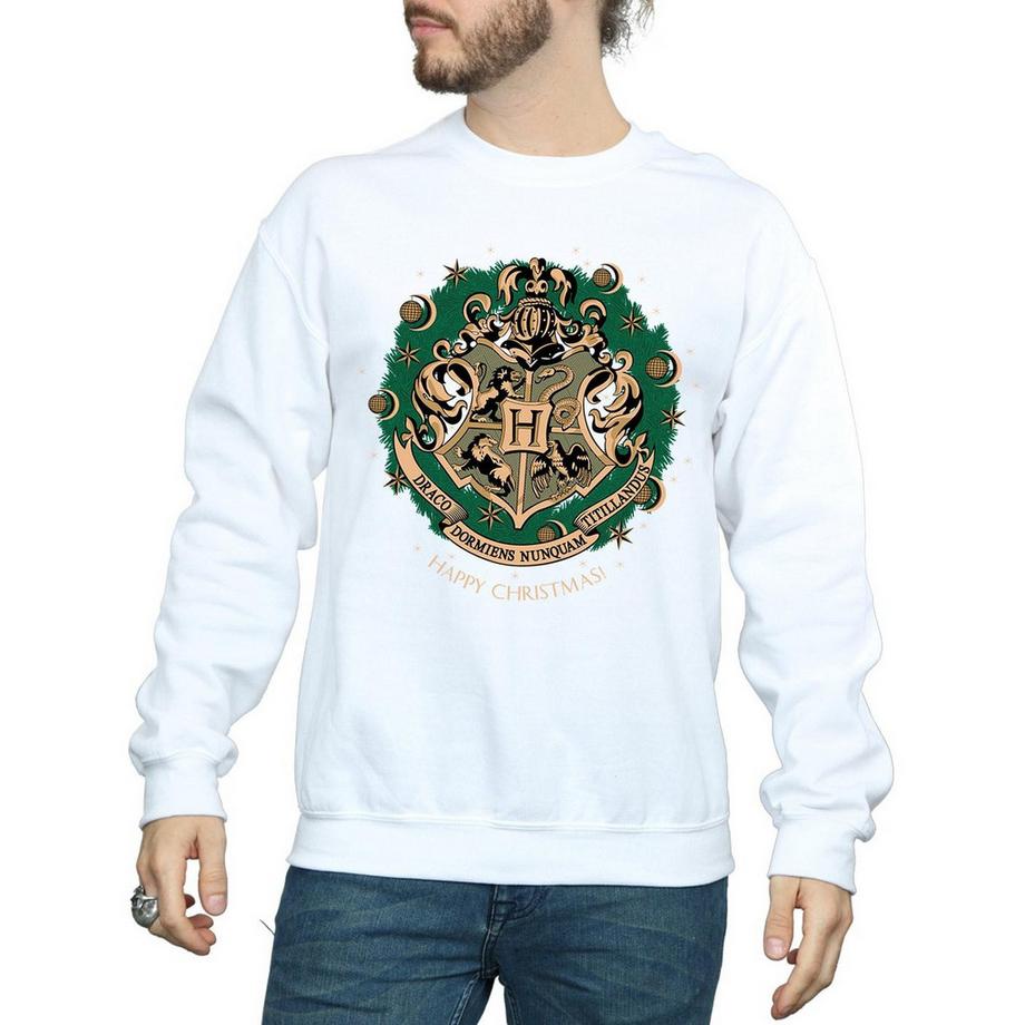 Harry Potter Hogwarts Christmas Wappen Sweatshirt  