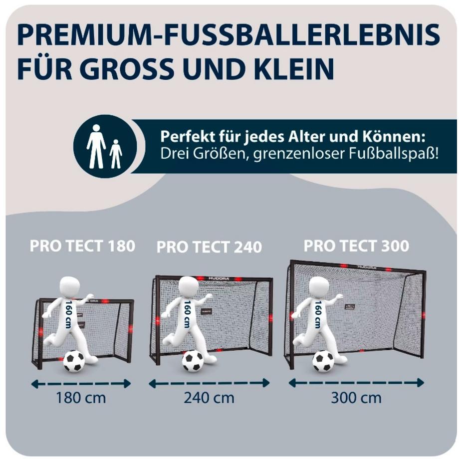 HUDORA  Porta da calcio Hudora Pro Tect 240 