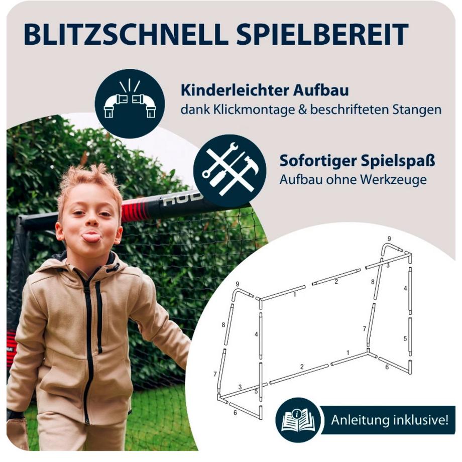 HUDORA  Porta da calcio Hudora Pro Tect 240 