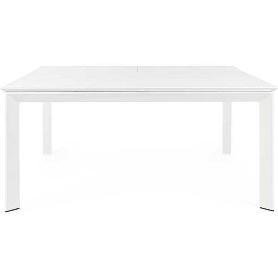 mutoni Tavolo da giardino allungabile Konnor160x110 / 160 bianco  