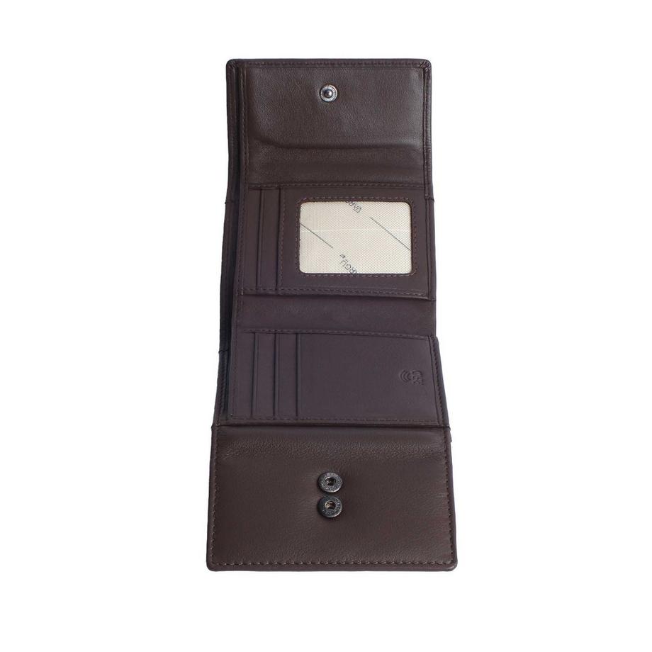 VARGU VINEM 1-A Mono Portefeuille en Cuir Véritable  