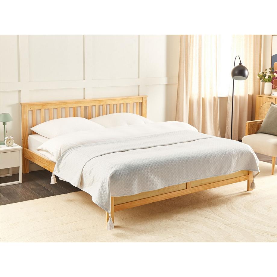 Beliani Lindula Copriletto in Cotone  