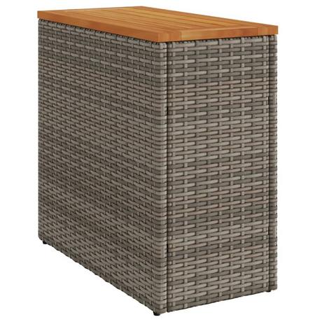 VidaXL Garten beistelltisch poly-rattan  