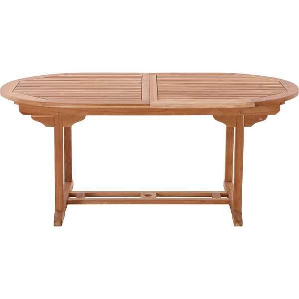 Image of Gartentisch Teak ausziehbar oval 180-240x100 Gartentisch Teak ausziehbar oval 180-240x100